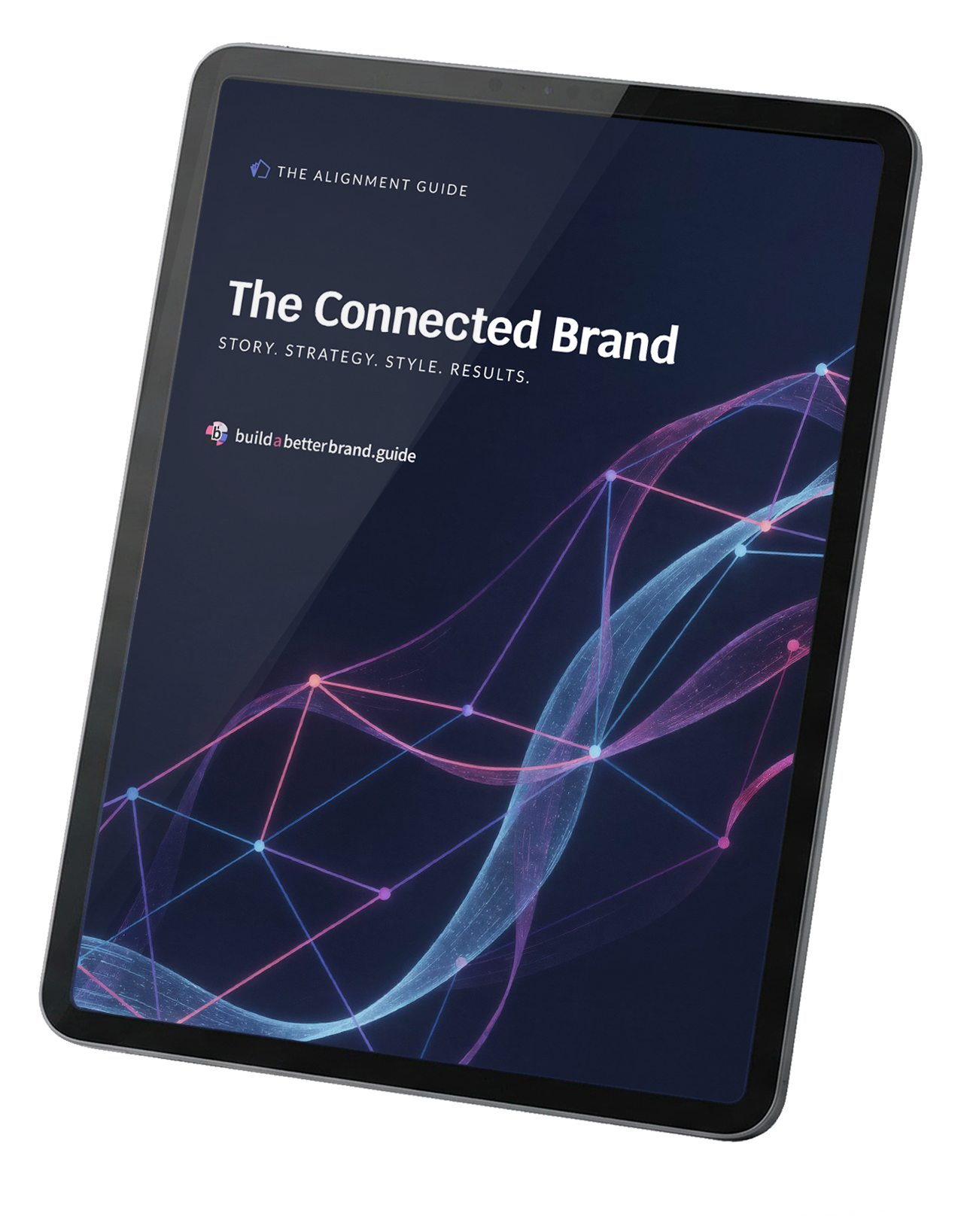 The Connected Brand guide on iPad
